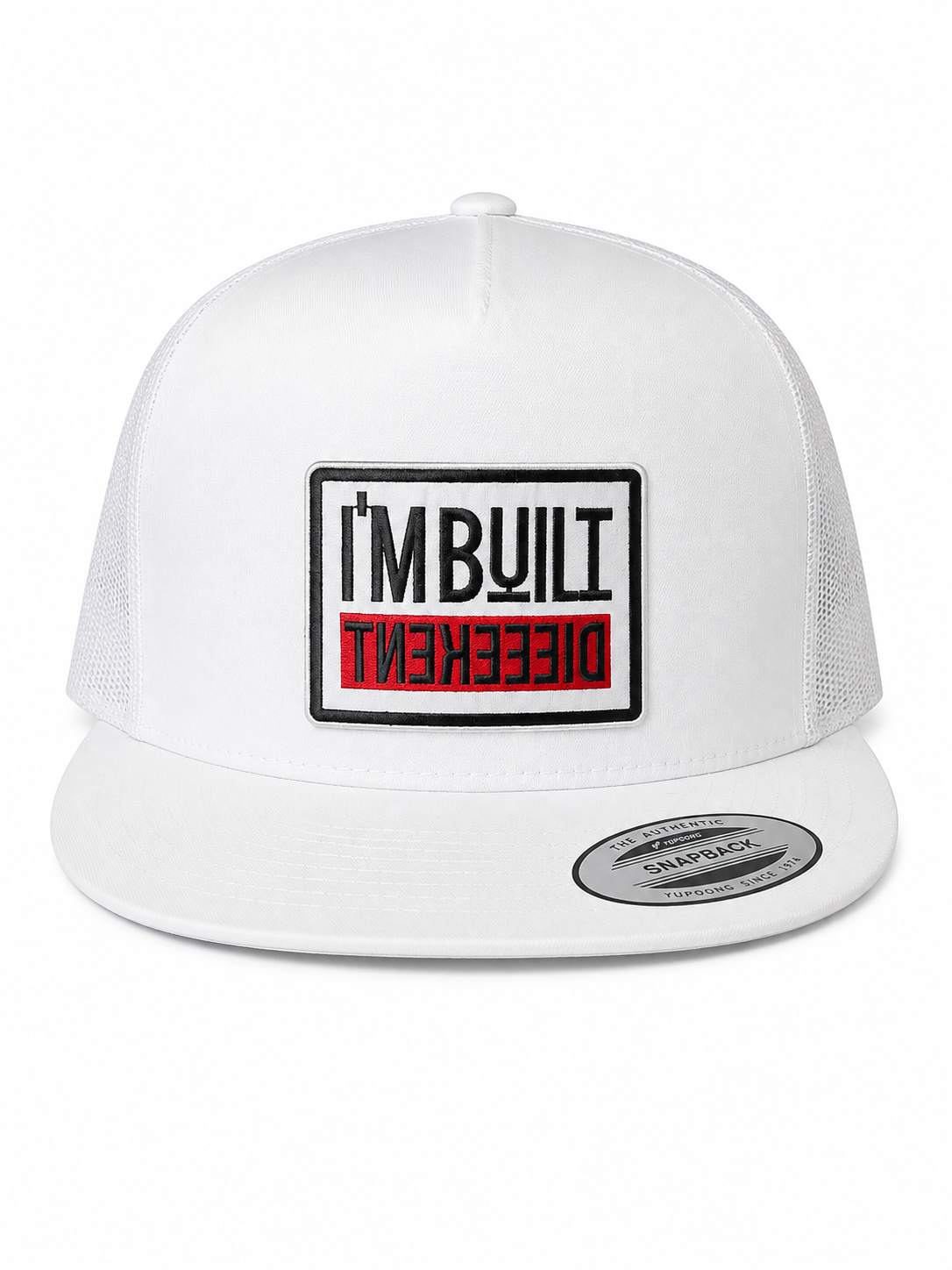 I’m built different hat red