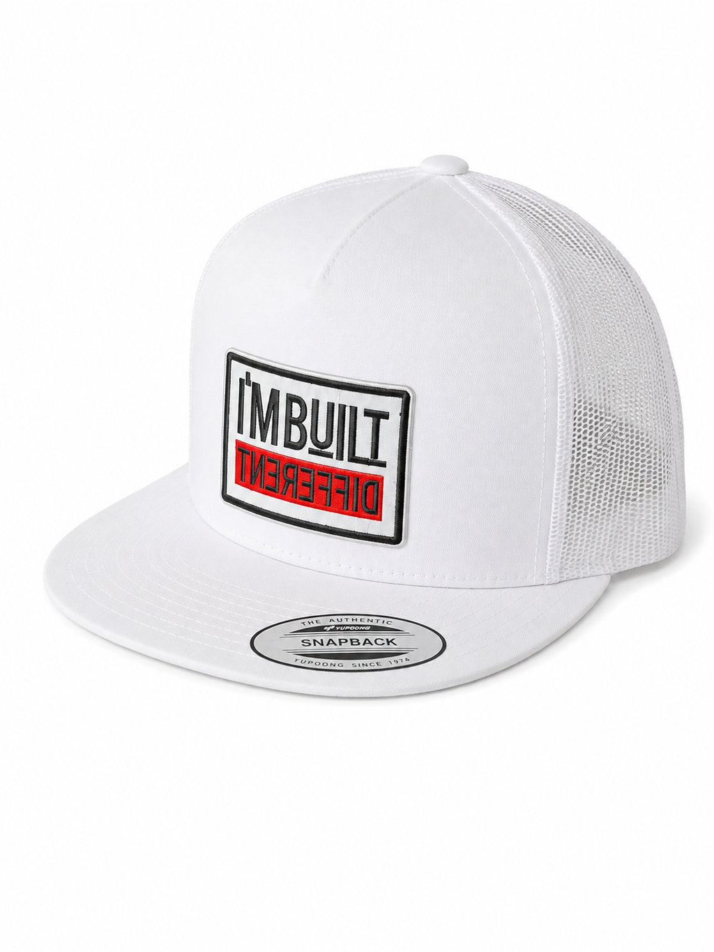 I’m built different hat red